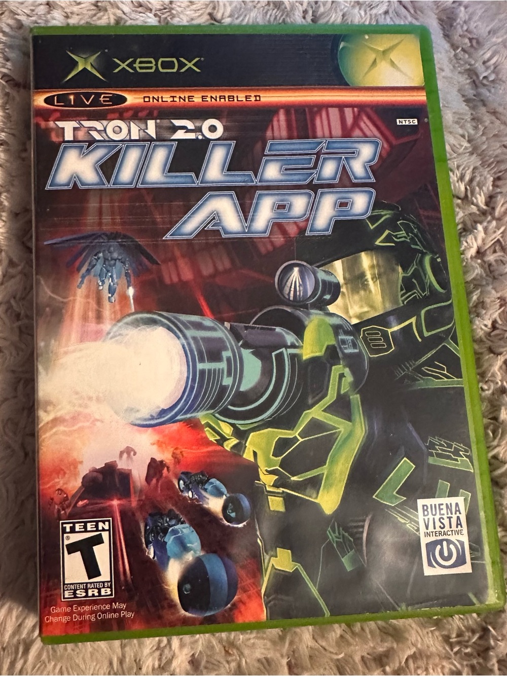 Xbox - Tron 2.0: Killer App (Green) CIB with clean disc